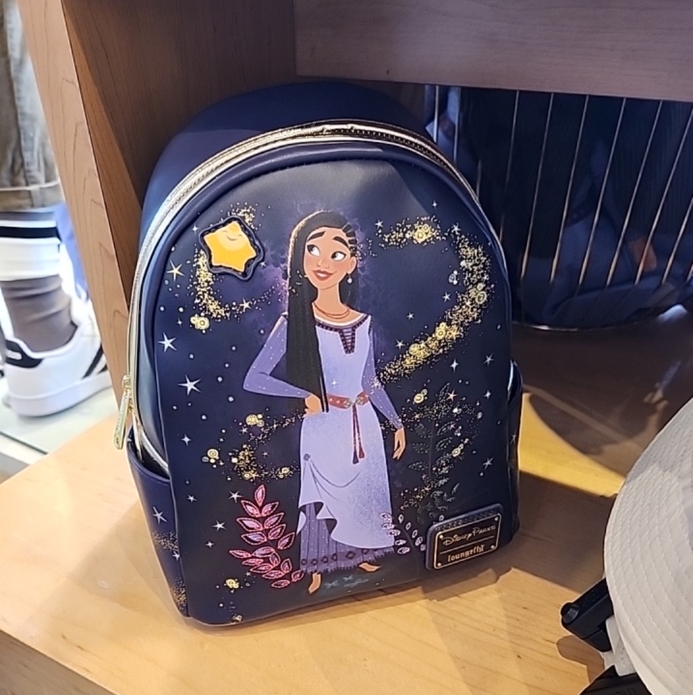 NEW WITH TAGS! Disney Loungefly Wish Asha and Star Mini Backpack!